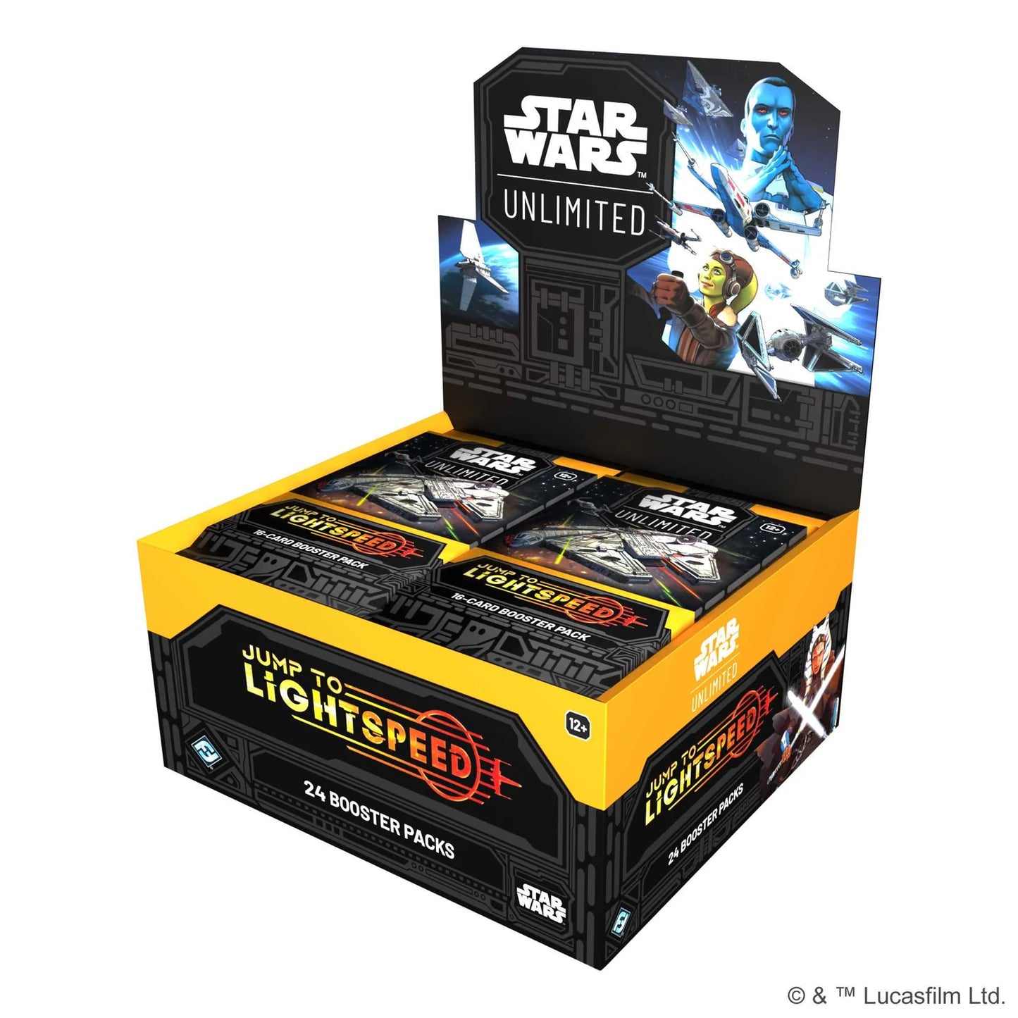 Star Wars: Unlimited – Jump to Lightspeed Set 4 Booster Display (24 Packs)