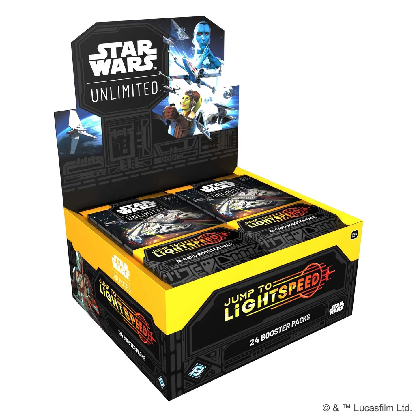 Star Wars: Unlimited – Jump to Lightspeed Set 4 Booster Display (24 Packs)