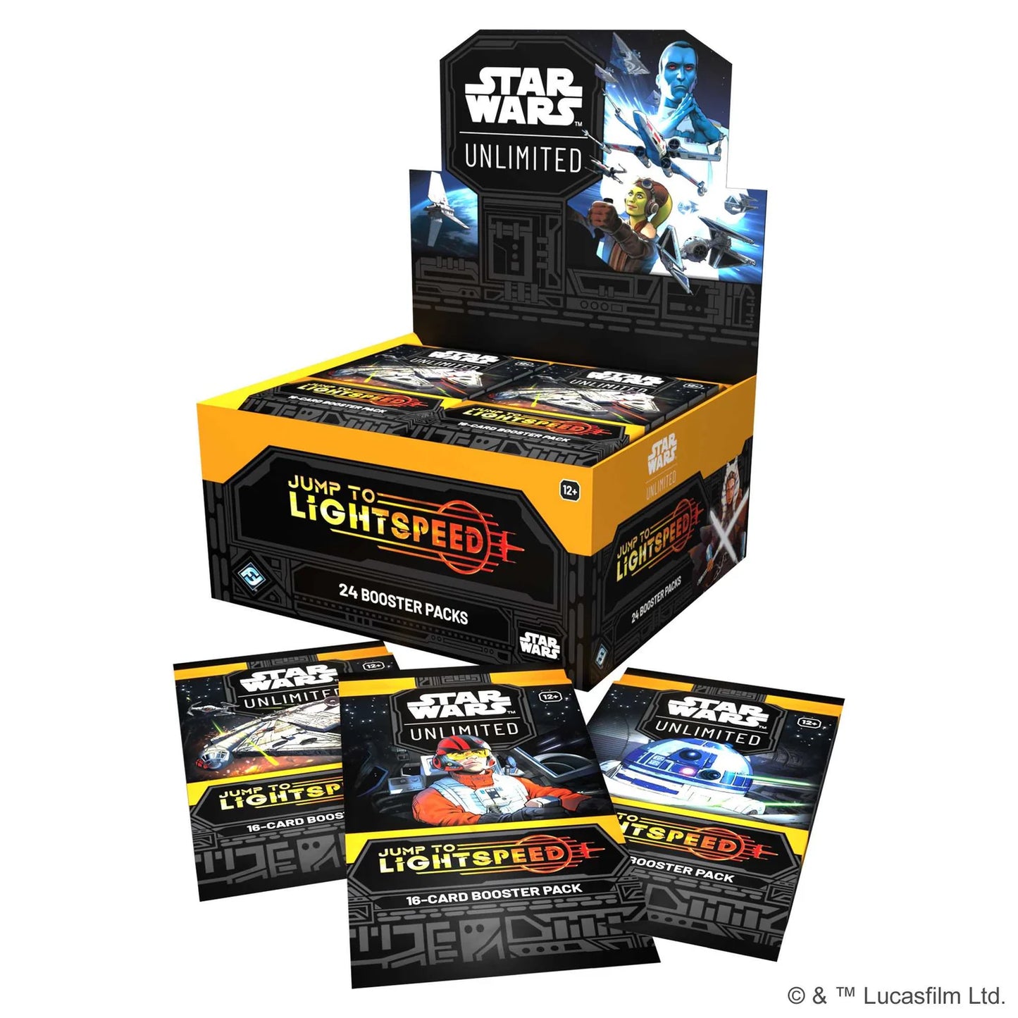Star Wars: Unlimited – Jump to Lightspeed Set 4 Booster Display (24 Packs)