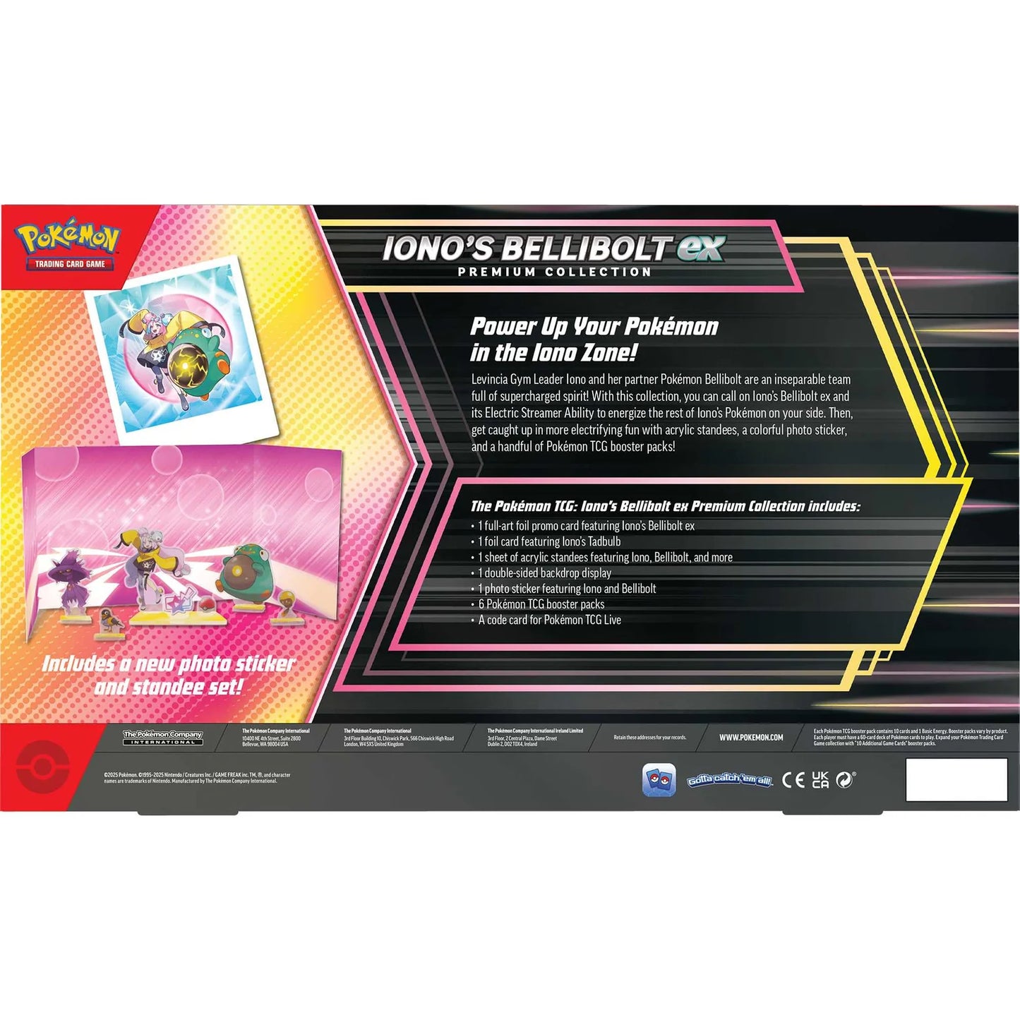 Pokémon TCG: Iono's Bellibolt ex Premium Collection