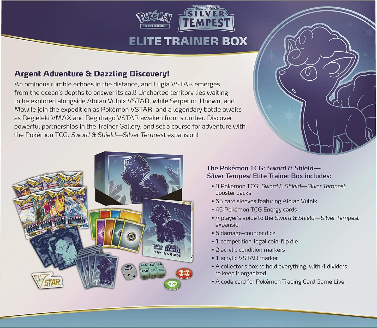 Pokémon TCG: Sword & Shield 12 – Silver Tempest Elite Trainer Box