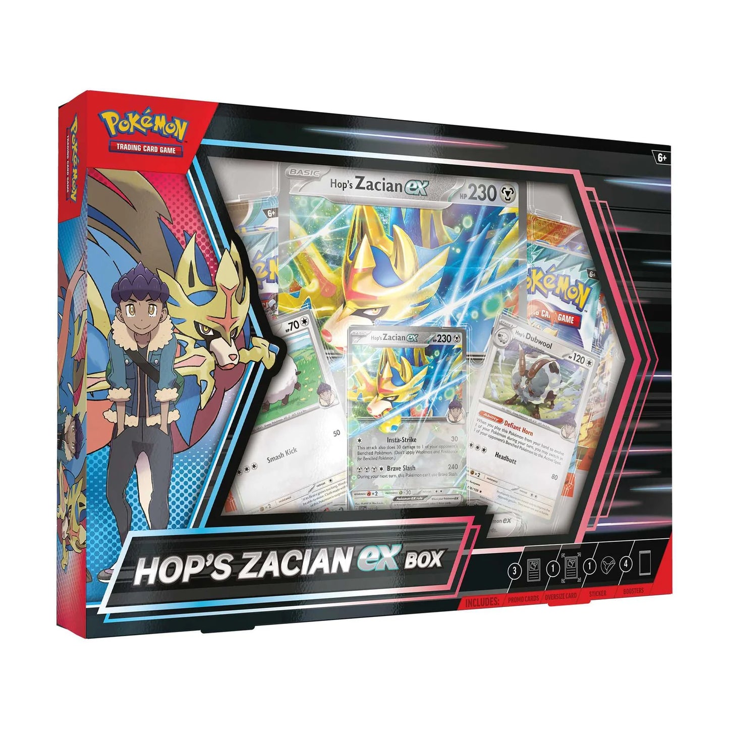 Pokémon TCG: Hop’s Zacian ex Box