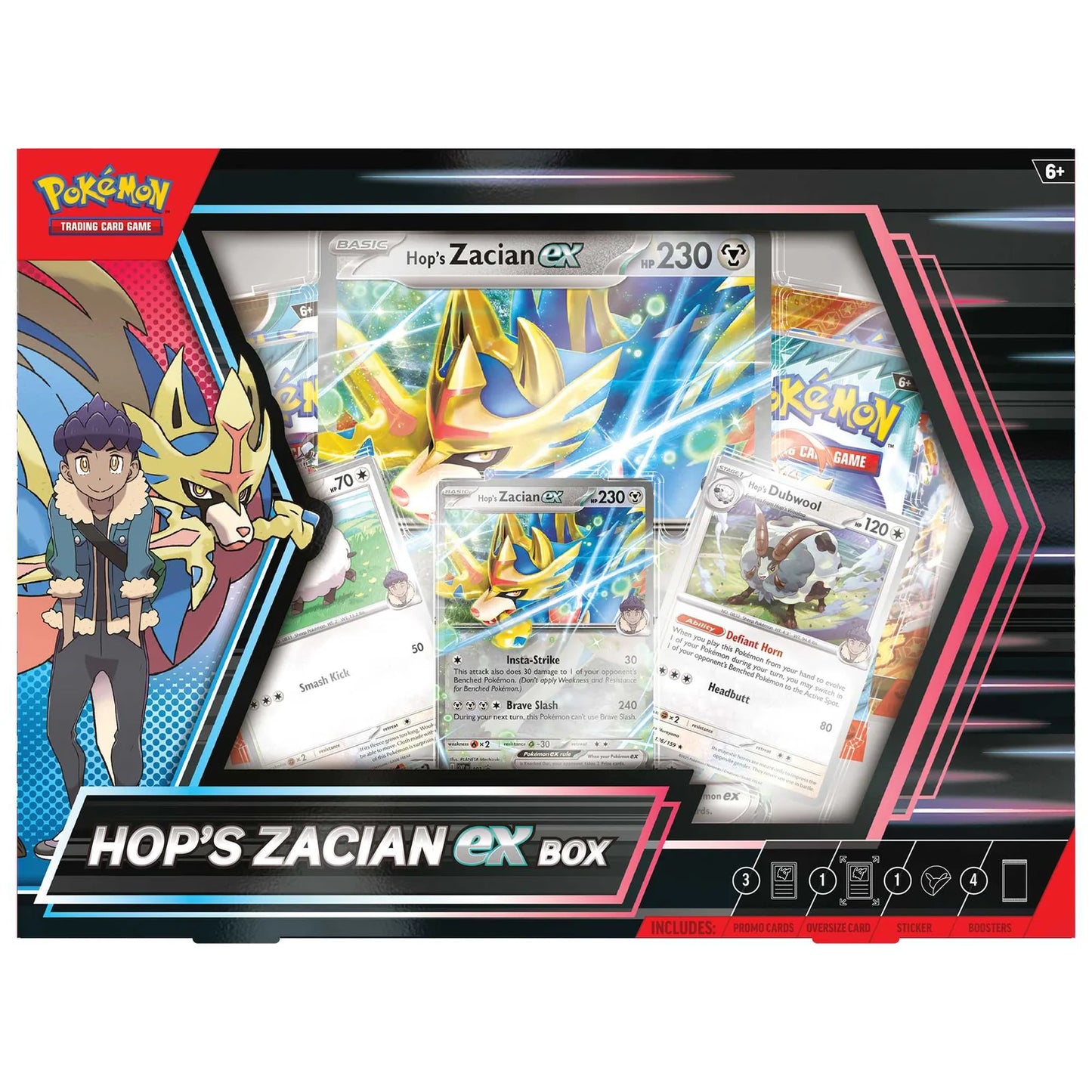 Pokémon TCG: Hop’s Zacian ex Box