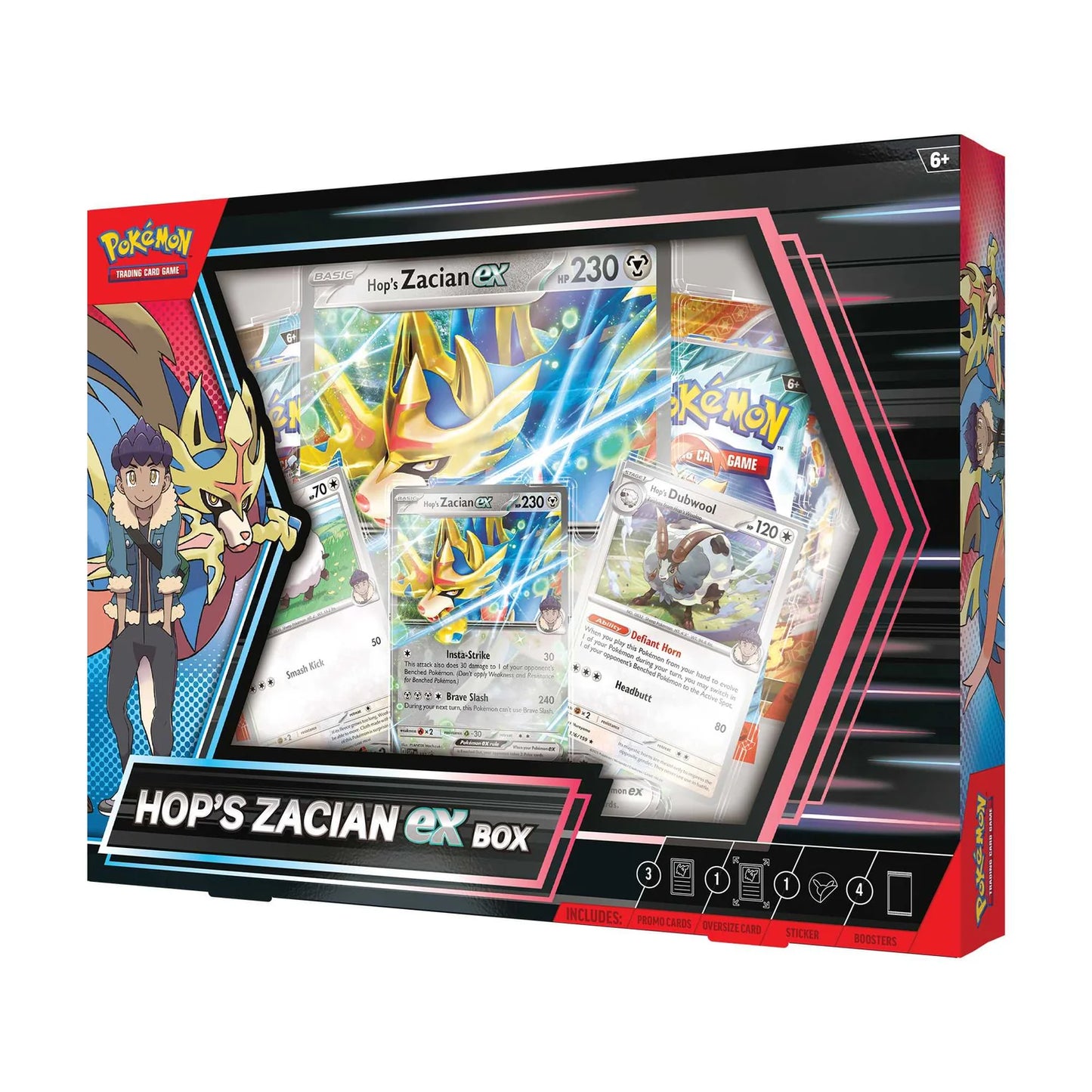 Pokémon TCG: Hop’s Zacian ex Box
