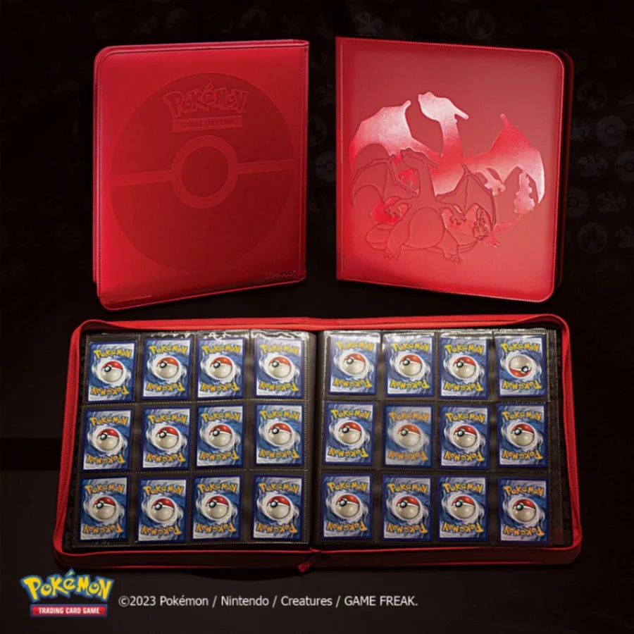 Ultra-Pro Elite Series: Charizard 12-Pocket Zippered PRO-Binder for Pokemon