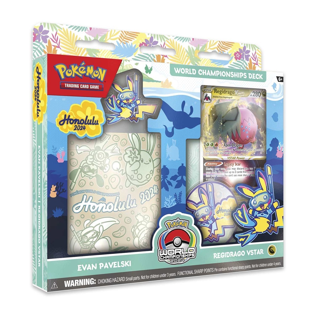 Pokémon TCG: 2024 World Championships Decks – Assorted Finalist Decks with Accessories