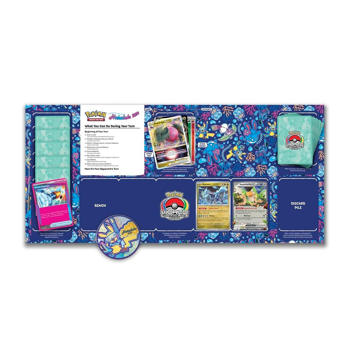 Pokémon TCG: 2024 World Championships Decks – Assorted Finalist Decks with Accessories