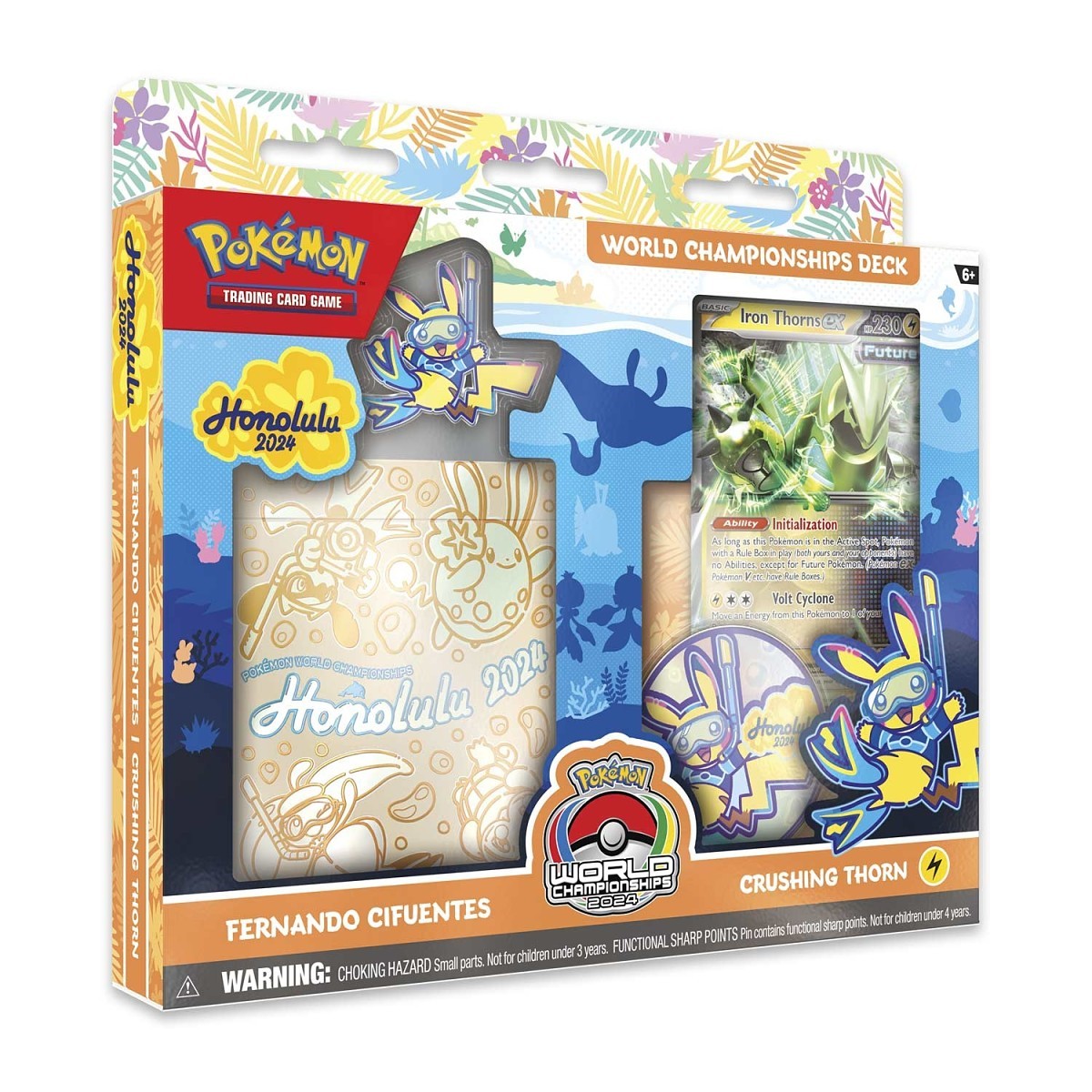 Pokémon TCG: 2024 World Championships Decks – Assorted Finalist Decks with Accessories