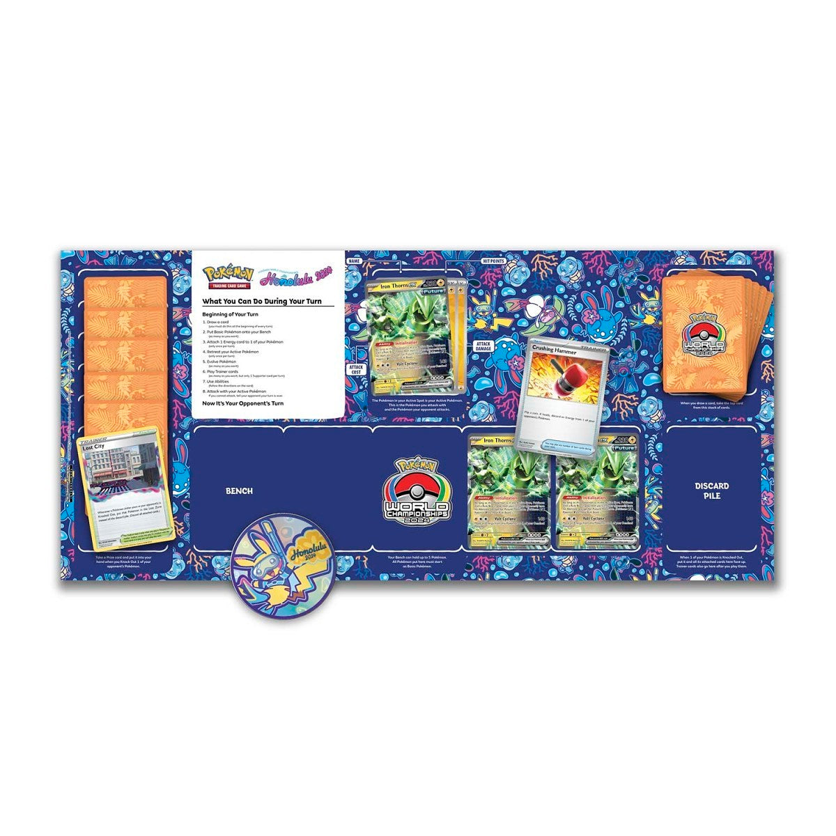 Pokémon TCG: 2024 World Championships Decks – Assorted Finalist Decks with Accessories
