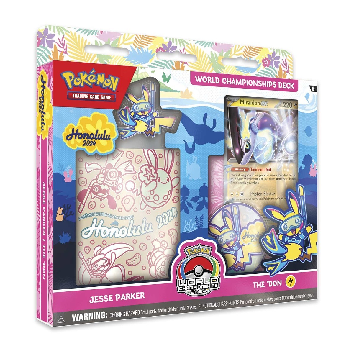 Pokémon TCG: 2024 World Championships Decks – Assorted Finalist Decks with Accessories