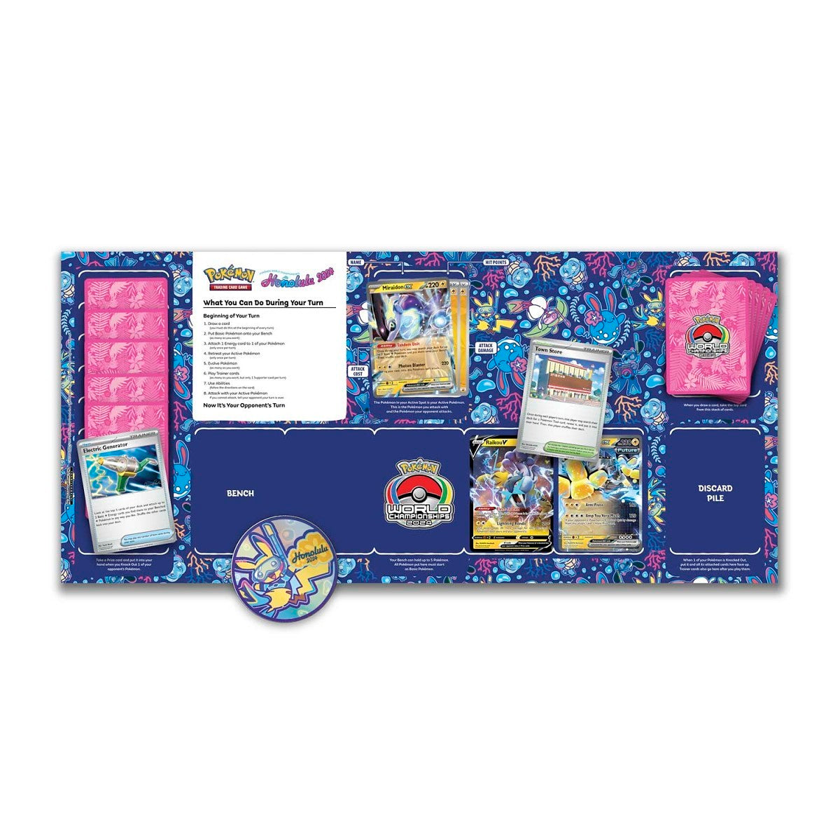 Pokémon TCG: 2024 World Championships Decks – Assorted Finalist Decks with Accessories