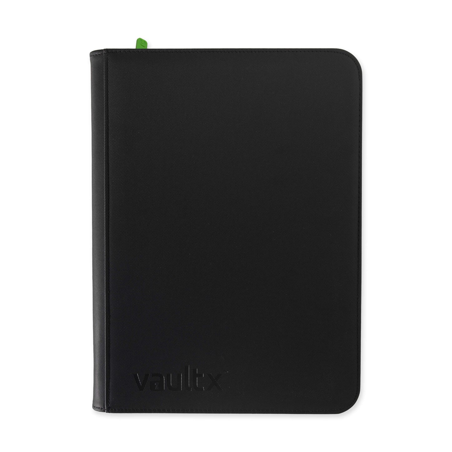 VaultX - Zip Binder – 9-Pocket | 360 Card Exo-Tec® Zip-Up - Black