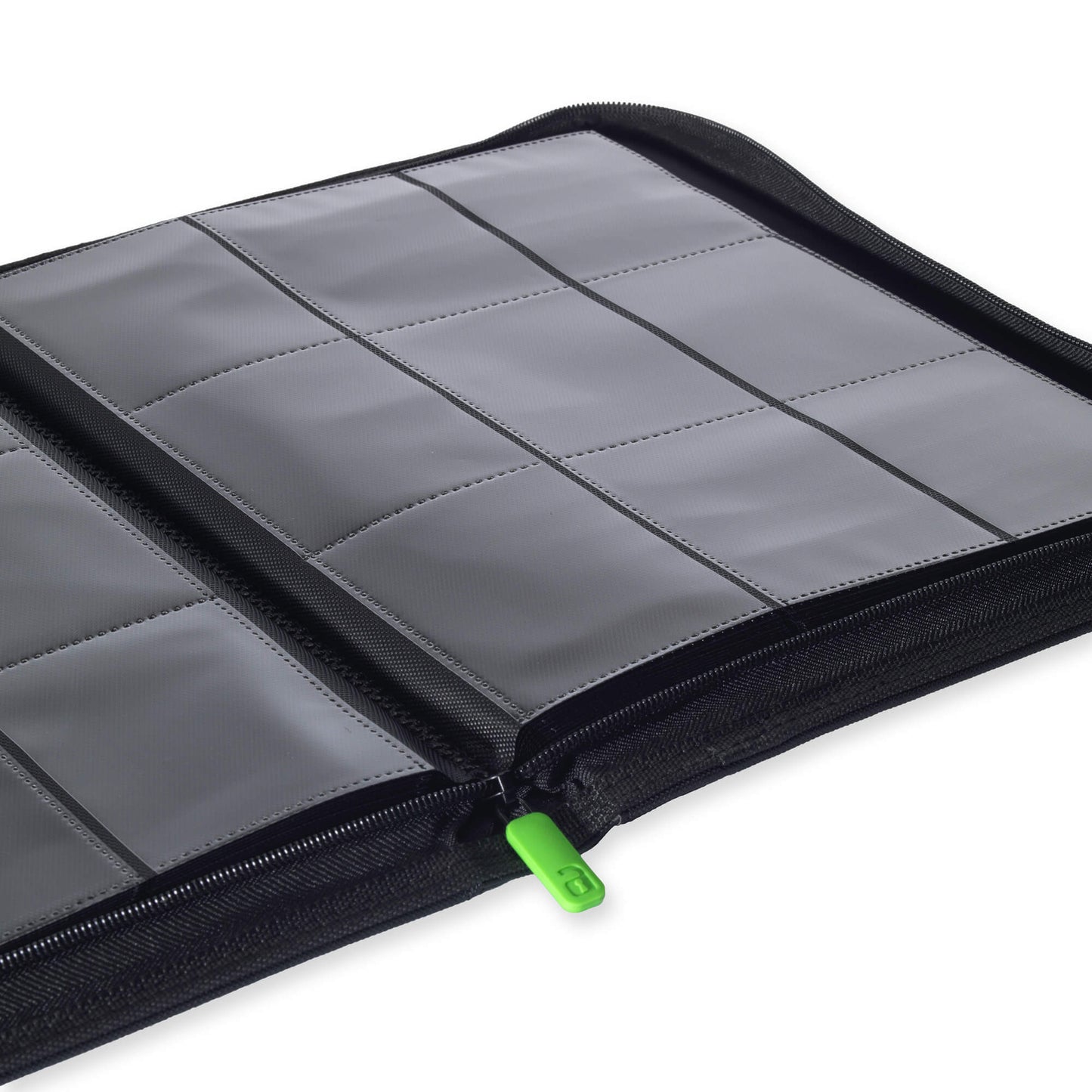 VaultX - Zip Binder – 9-Pocket | 360 Card Exo-Tec® Zip-Up - Black