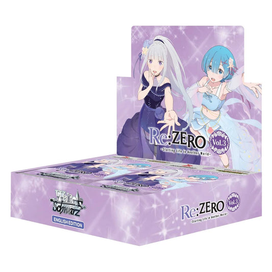 Weiss Schwarz: Re:ZERO - Starting Life in Another World Vol.3 Booster Box