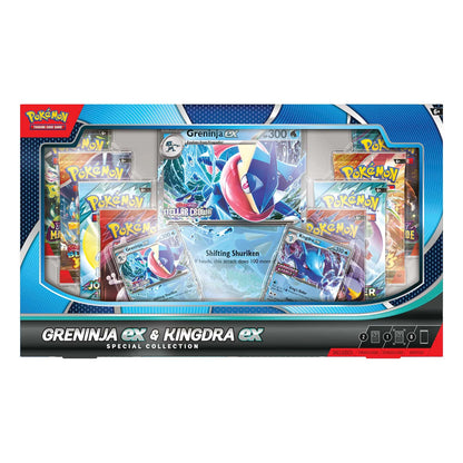 Greninja ex/ Kingdra ex Special Collection Box