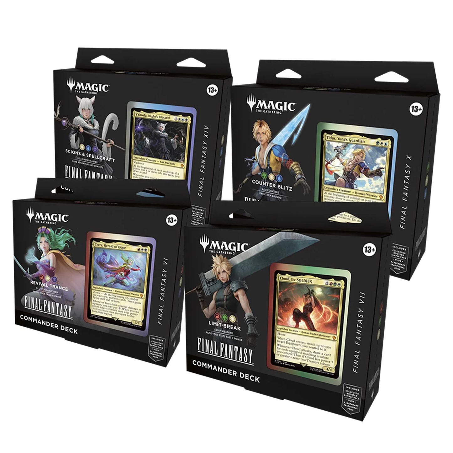 Magic: The Gathering — FINAL FANTASY Commander Decks | Full Set & Individual Decks