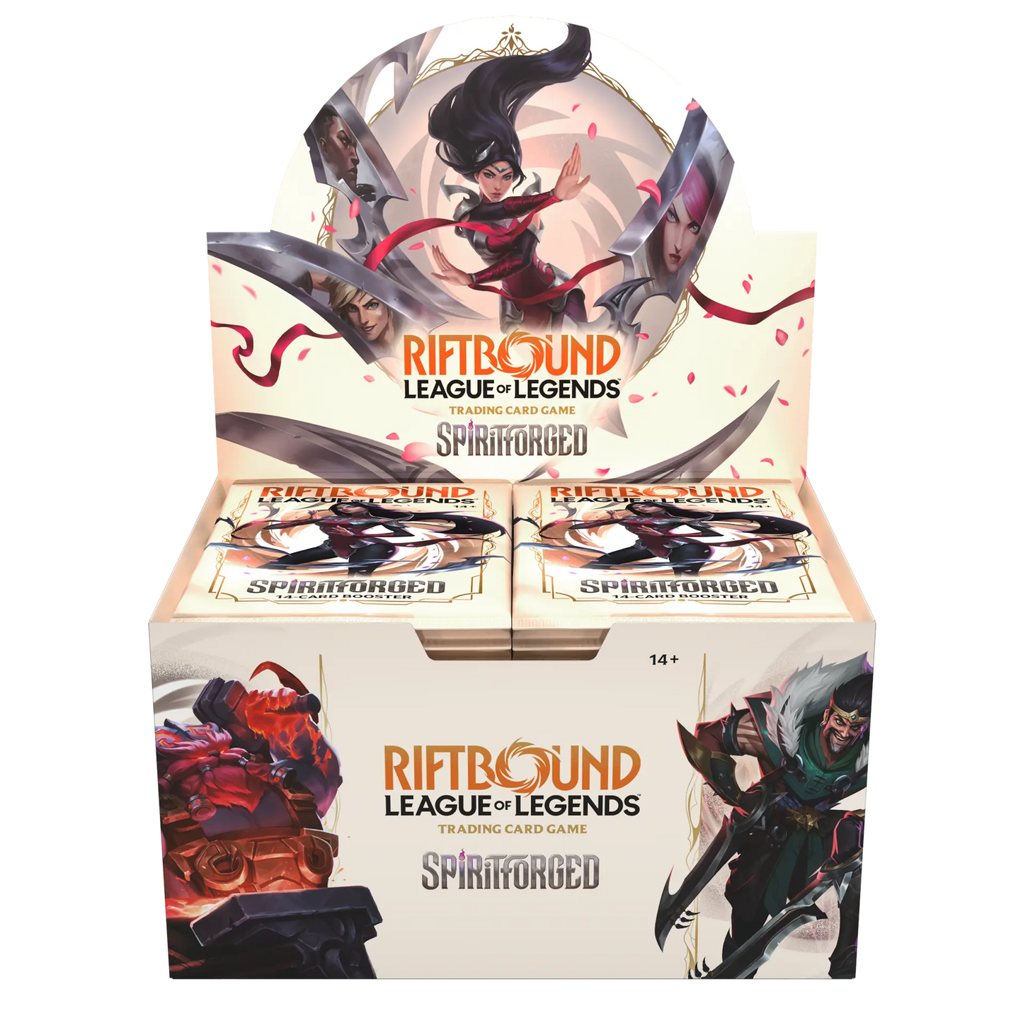 Riftbound: League of Legends TCG: Spiritforged Booster Box Display