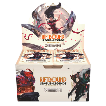 Riftbound: League of Legends TCG: Spiritforged Booster Box Display