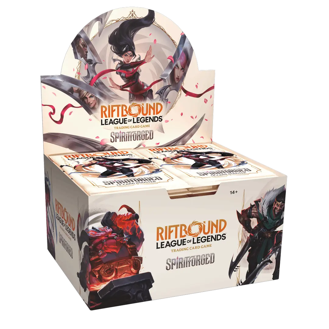 Riftbound: League of Legends TCG: Spiritforged Booster Box Display