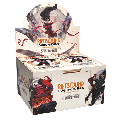 Riftbound: League of Legends TCG: Spiritforged Booster Box Display