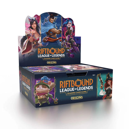 Riftbound: League of Legends TCG Origins Booster Box Display