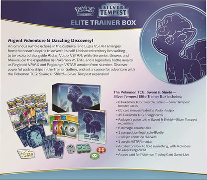 Pokémon TCG: Sword & Shield 12 – Silver Tempest Elite Trainer Box