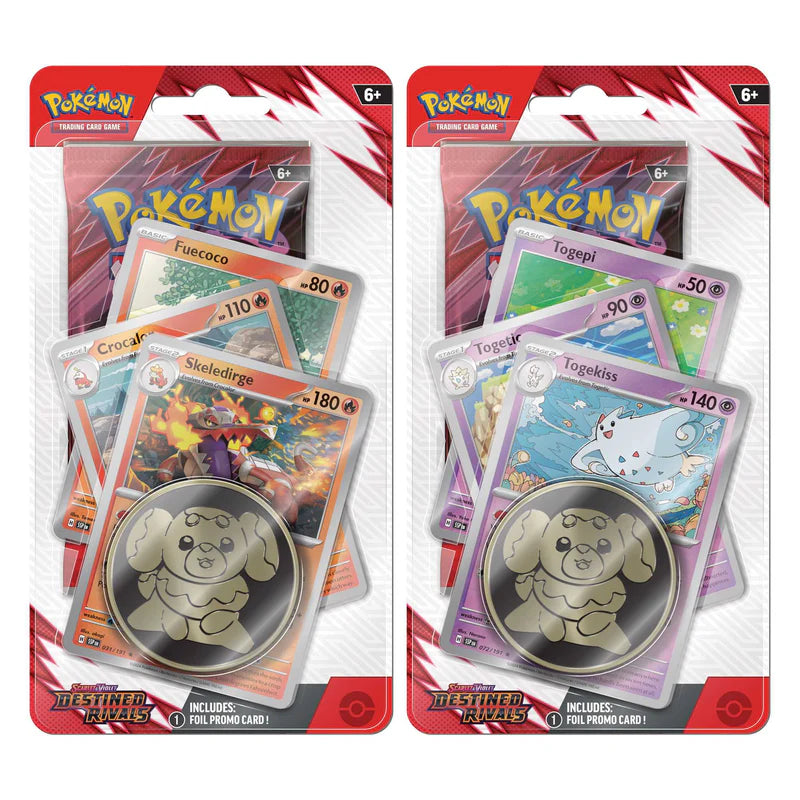 Pokémon TCG: Scarlet & Violet 10 – Destined Rivals Premium Checklane Blister