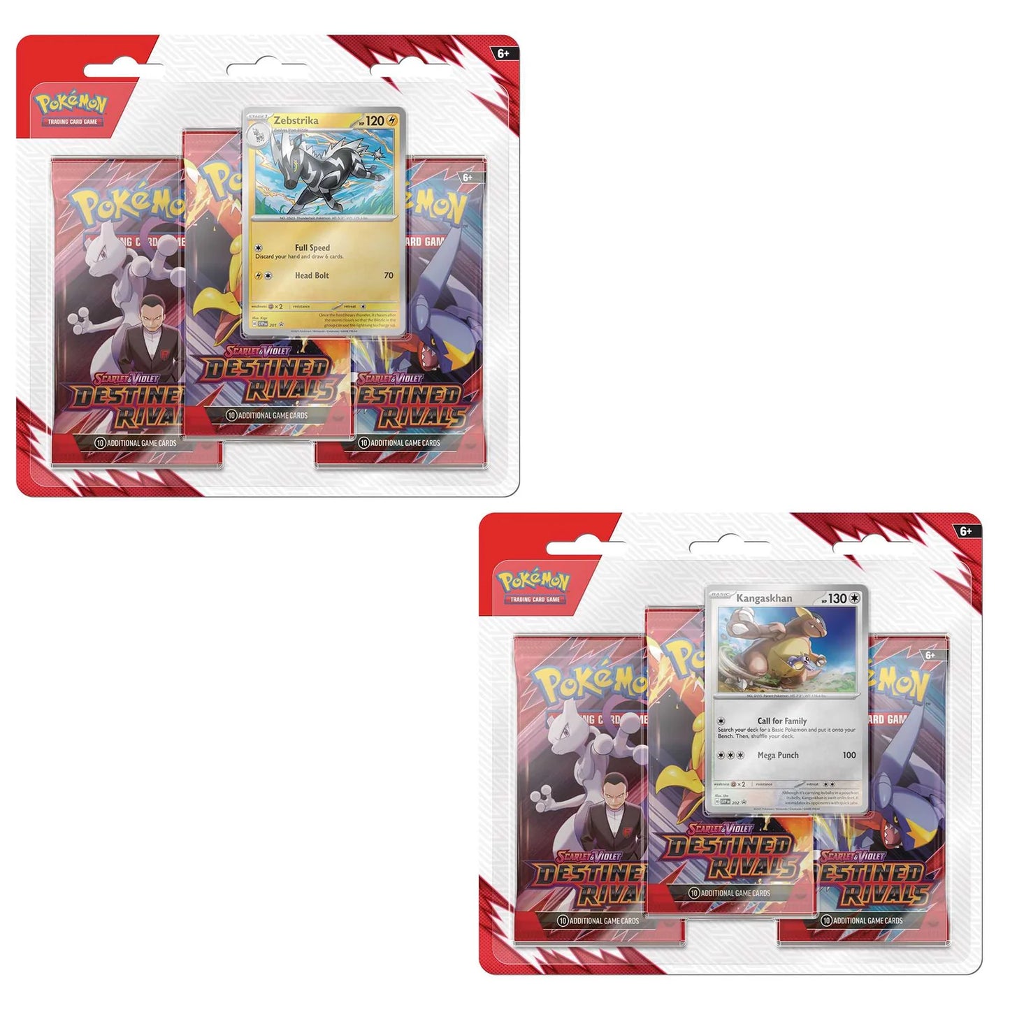 Pokémon TCG: Scarlet & Violet 10 – Destined Rivals Triple  Blister Pack
