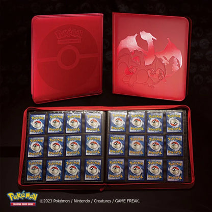 Ultra-Pro Elite Series: Charizard 12-Pocket Zippered PRO-Binder for Pokemon