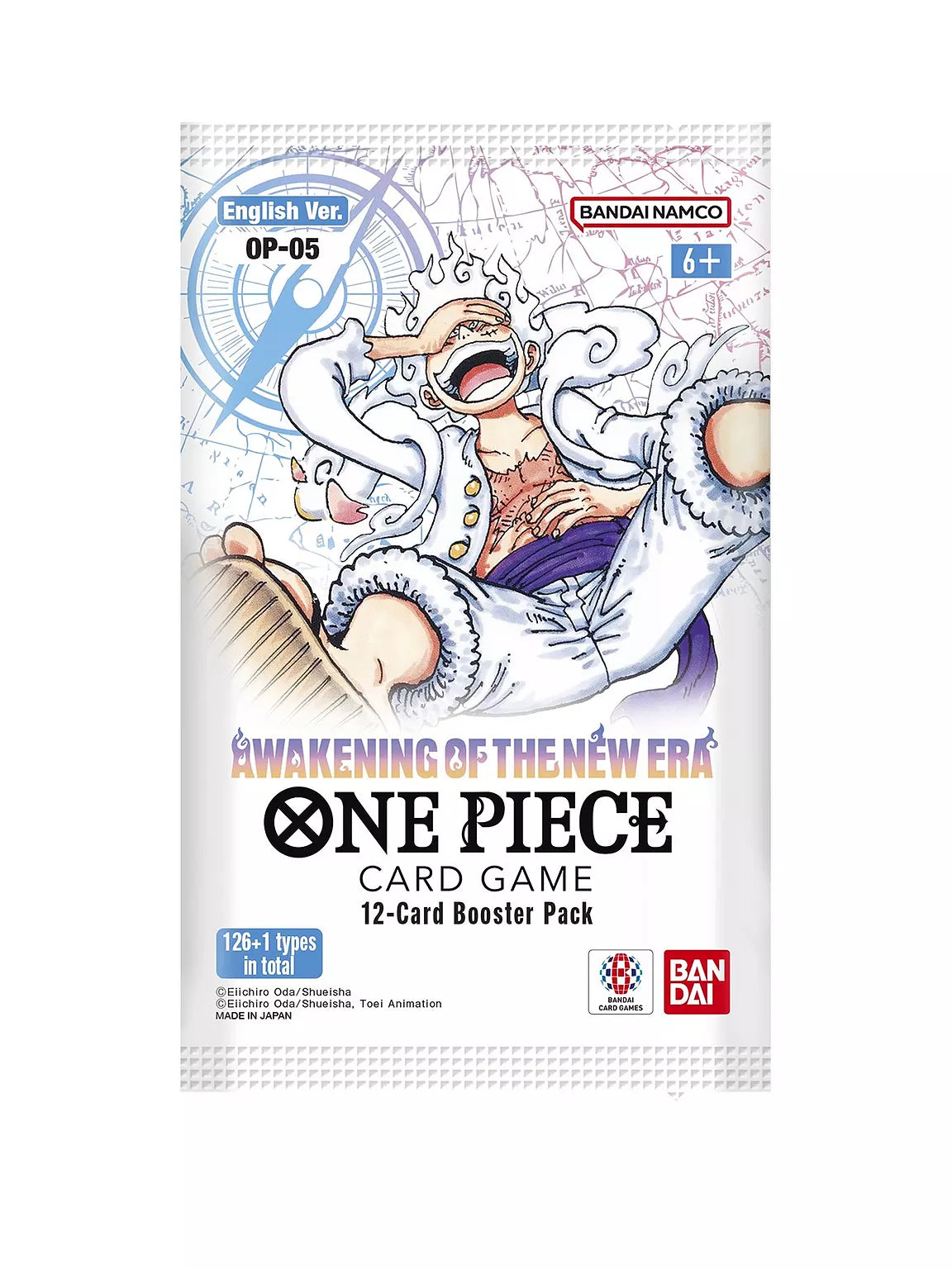 Several One Piece Card Game OP-05 Awakening of A New Era booster packs