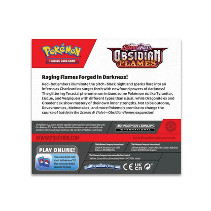 Pokémon TCG: Scarlet & Violet 3 – Obsidian Flames Booster Box