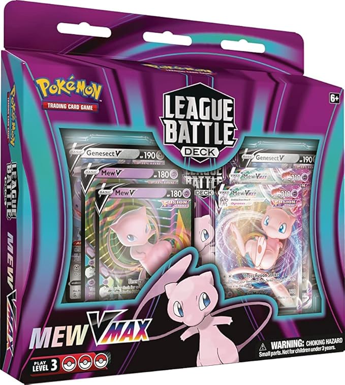 Pokémon TCG: Mew VMAX League Battle Deck