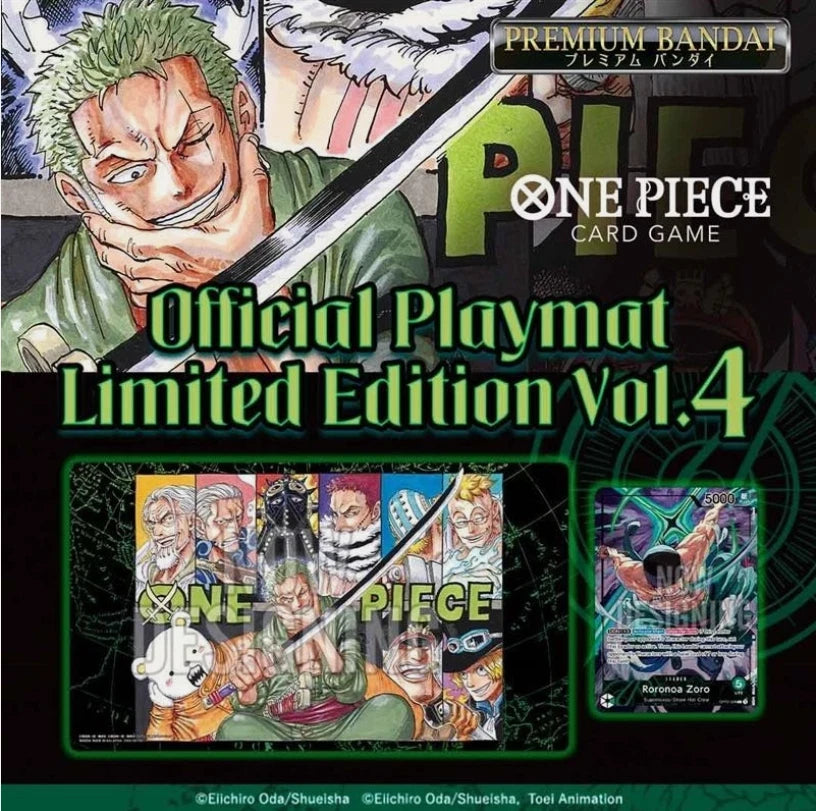 One Piece Card Game: Official Playmat — Limited Edition Vol.4